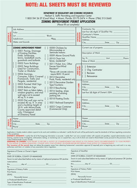 Form 113_01-39 - Fill Out, Sign Online and Download Fillable PDF, Miami-Dade County, Florida ...