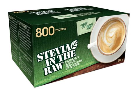 Stevia In The Raw, 800 Packets - Whole And Natural