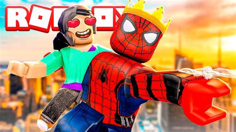 FALLING IN LOVE WITH SPIDERMAN | Roblox - Super Hero Tycoon - YouTube