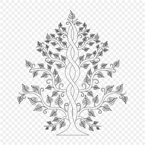 Bodhi Tree Vector PNG, Vector, PSD, and Clipart With Transparent ...