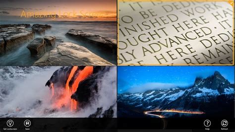 Lock your Windows 8 Screen with Awesome Bing Wallpapers