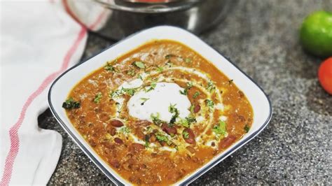 Easy Dal Makhni- Creamy Lentil Soup (Punjabi Style Dal Makhani)- with ...