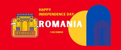 Romania national day for independence day anniversary, with maps of ...