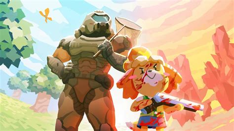 Isabelle and Doom Guy Memes - Imgflip