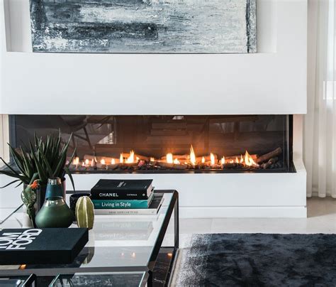 Modern Luxury Fireplaces by Ortal Heat | Direct Vent Gas Luxury Fireplace, Modern Fireplace ...