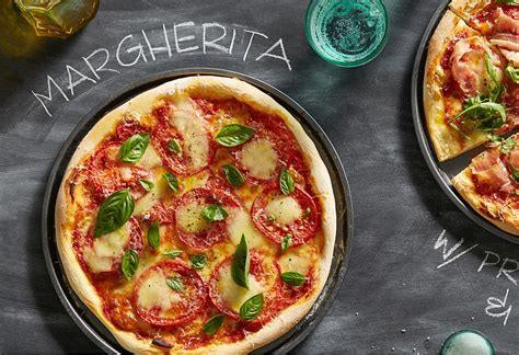 Simple, fresh and delicious! Margherita pizzas have just three classic ...