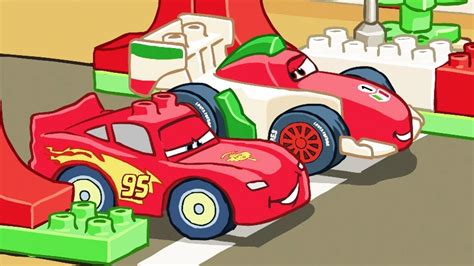 Lightning McQueen vs Francesco Bernoulli Final Race - Car Games For ...