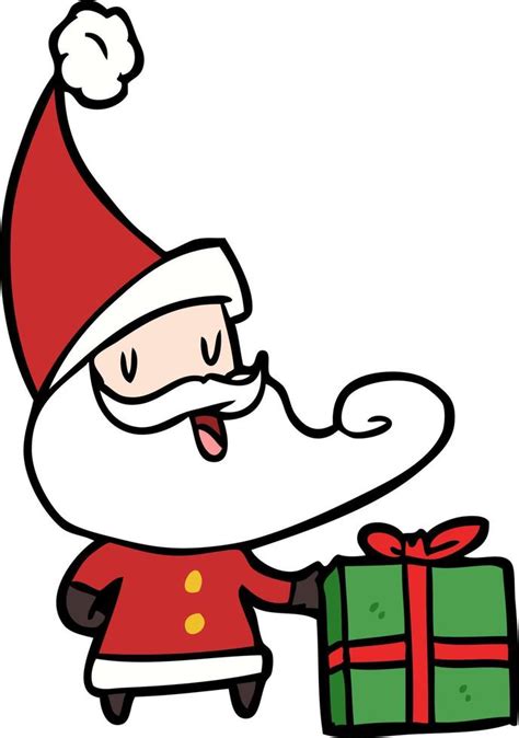 Cartoon santa claus 14006877 Vector Art at Vecteezy