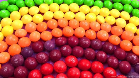 Learn Colours With Rainbow And Candy Skittles! Funny Learning ... Desktop Background