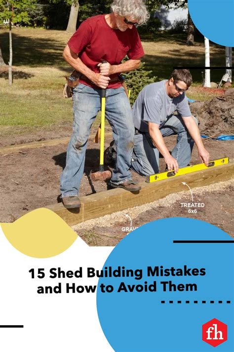 15 Shed Building Mistakes and How to Avoid Them | Building a storage shed, Shed, Family handyman
