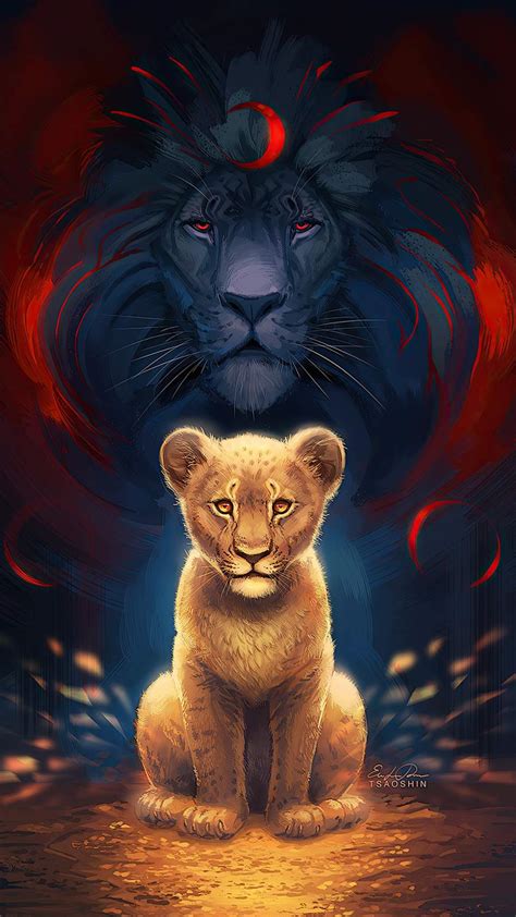 Simba the Lion King - iPhone Wallpapers