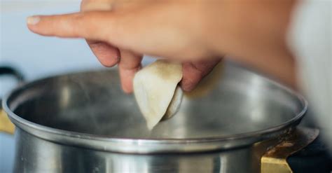 Person Cooking Dumplings · Free Stock Photo