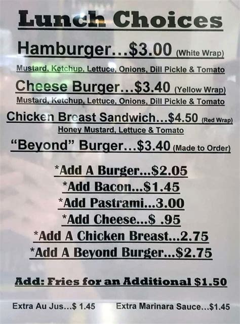 University Of Utah Hospital Cafeteria menu – SLC menu