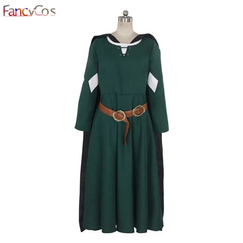 Halloween Women's The Chronicles of Narnia Susan Party Dress Cosplay Costume High Quality Custom ...