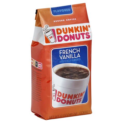 Dunkin' Donuts Coffee, Ground, French Vanilla, 12 oz (340.2 g)