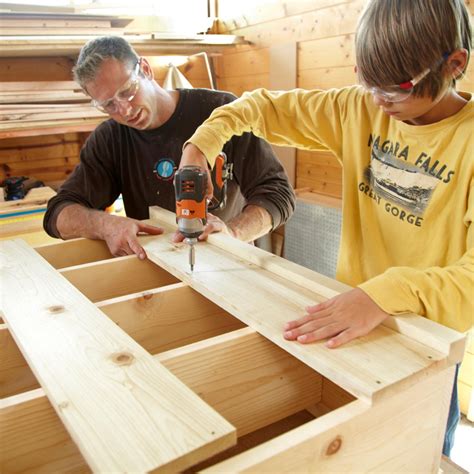 How to Make a Simple Bookshelf with Young Woodworkers | Bookshelves diy, Simple bookcase, Diy ...