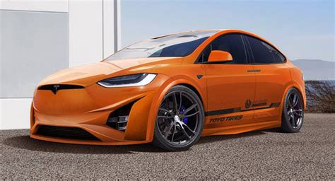 Unplugged Performance Prepares Bold Tesla Model X For SEMA - Types cars