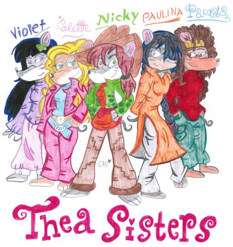 45 best ideas for coloring | Thea Sisters Characters