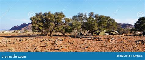 Desert Camp in Namib stock photo. Image of africa, camp - 88251554