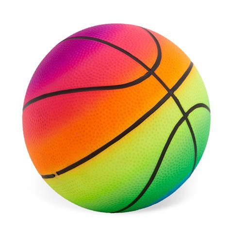 8.5" Rainbow Basketball - China Ball and Toy price