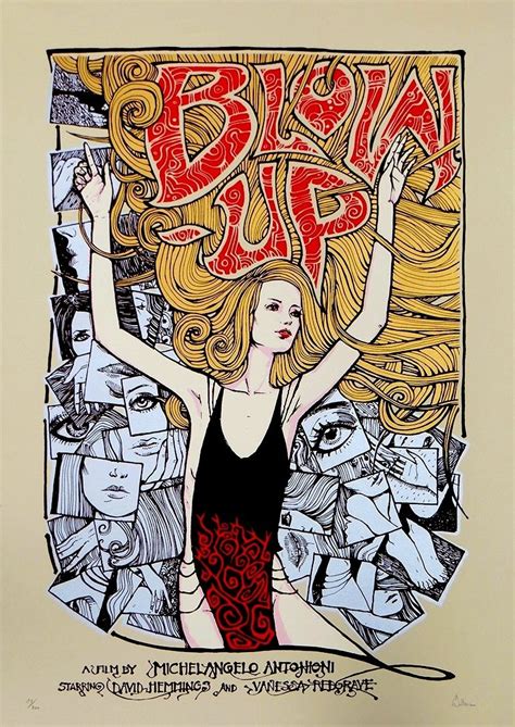 Blow-Up Movie Poster by Malleus | Up movie poster, Blow up movie, Rock art