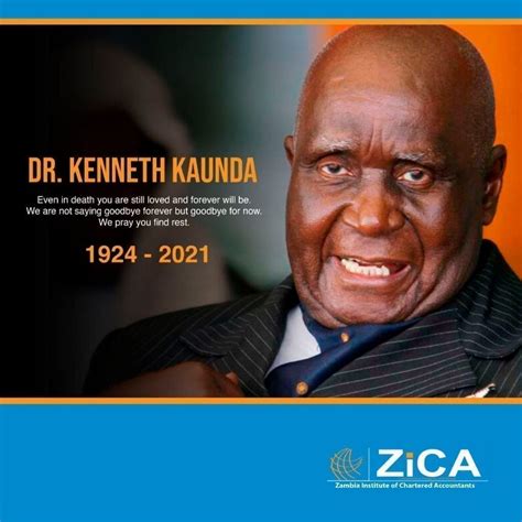 Dr. Kenneth Kaunda | Zambia Institute of Chartered Accountants