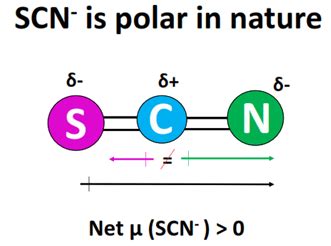 SCN- lewis structure, molecular geometry, bond angle, hybridization