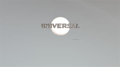 Universal Studios Home Entertainment logo 1997 r - 3D model by Thomas ...