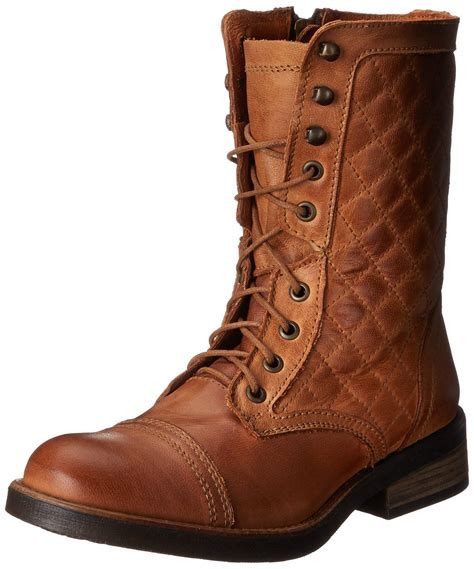 Steve Madden Women's Saffrin Combat Boot | Combat boots, Womens combat ...