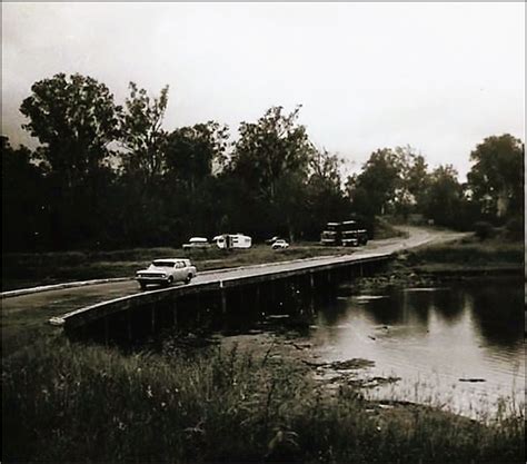 The First Calliope River Bridge at the Calliope Crossing - Gladstone News