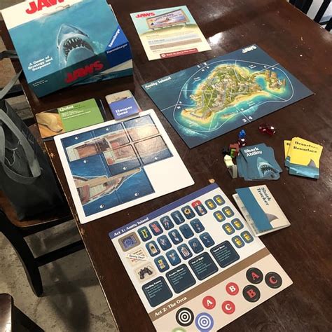 Review: "Jaws" The Board Game by Ravensburger