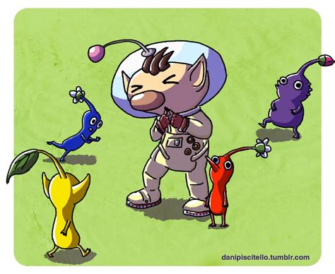 A Pikmin Fan art I just made in order to commemorate the imminent ...