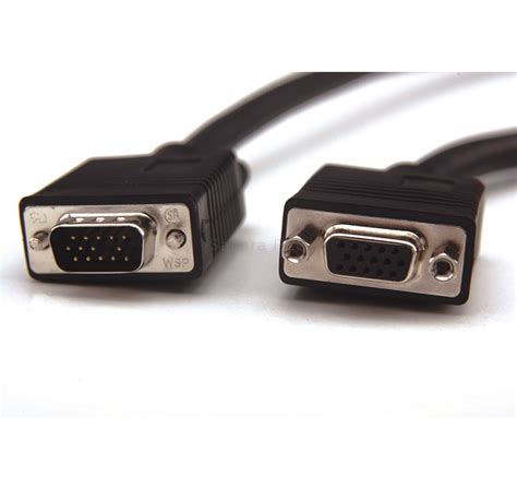 VGA Monitor Extension Cable 15pin M-F 10m | Sahara Presentation Systems PLC