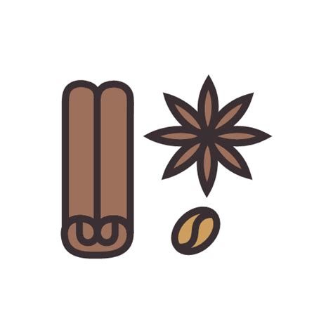 cinnamon Vector Icons free download in SVG, PNG Format