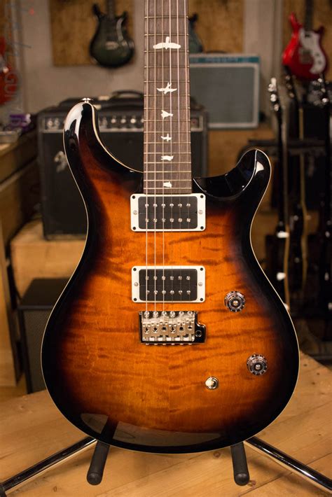 Paul Reed Smith PRS CE24 Custom Color Amber Burst Electric Guitar – Ish Guitars