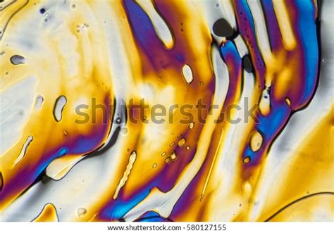 Microscopic Shot Showing Ammonium Sulfate Crystals Stock Photo ...