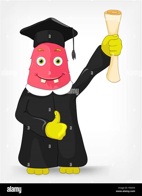 Funny Monster. Student Stock Photo - Alamy