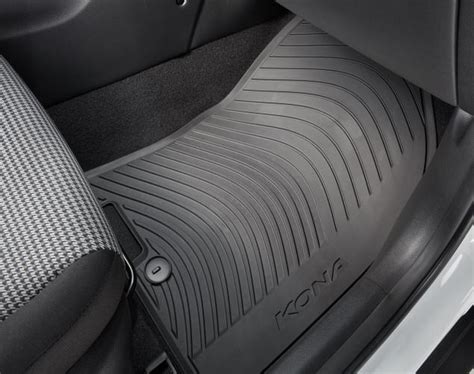 2018-2023 Hyundai Kona All-Weather Floor Mats | Free Shipping | My Hyundai Store