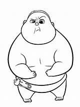 Jimbo Coloring Page  Funny Pages sketch template