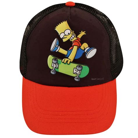 Sesame Street - Sesame Street Bart Simpsons Baseball Cap, Little Boys ...