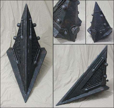 Pyramid Head helmet detail by CruftForce7 on DeviantArt