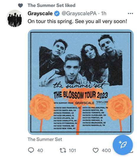 Stoked for their 2023 spring tour! : r/grayscalepa