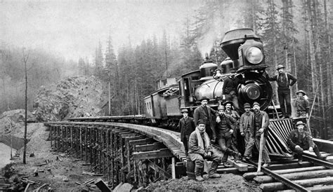 Railroad Workers, C1880s by Granger