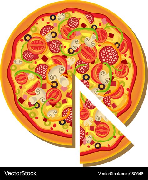 Pizza Royalty Free Vector Image - VectorStock