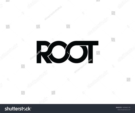 Root Original Monogram Logo Design Stock Illustration 1485865190 ...