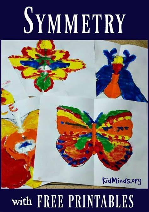 Symmetry for Little Kids Art Project with Free Printables ...