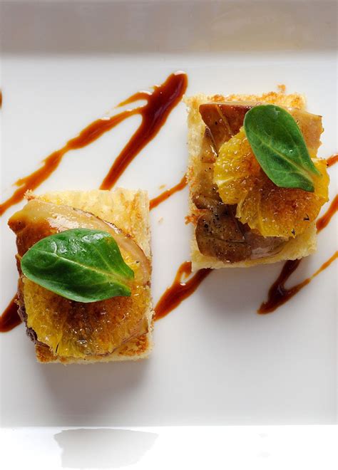 Foie Gras On Toasted Brioche & Orange | Recipe | Foie gras recipe, Canapes recipes, Great ...