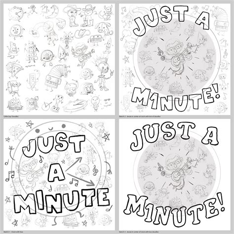 Just A Minute! on Behance