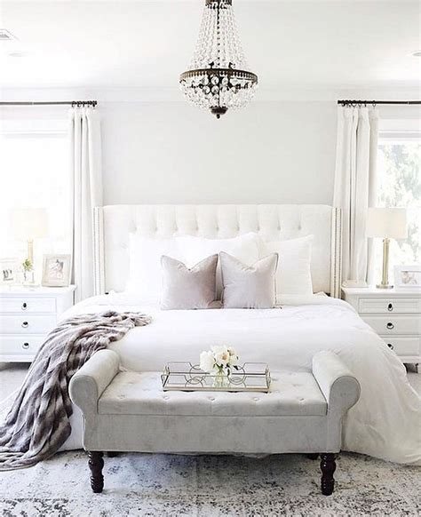 50 Beautiful White Bedroom Design Ideas - SWEETYHOMEE