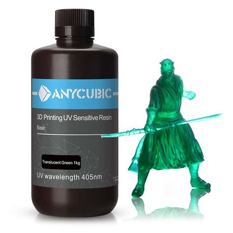 Żywica do drukarki 3D - Anycubic 3D Printing UV Sensitive Resin Basic ...